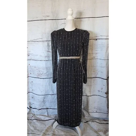 knee length dresses for ladies Mac Duggal - 6193